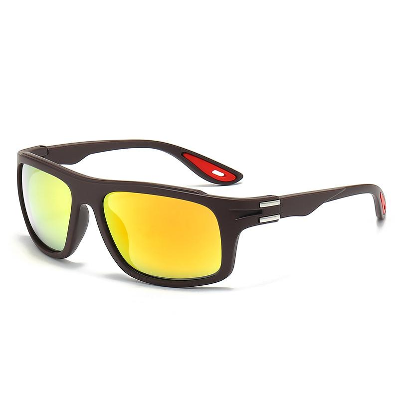 Lunettes de soleil de sport Lunettes de pêche Lunettes de cyclisme d'extérieur Lunettes de conduite Lunettes de soleil de course coupe-vent pour hommes