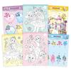 Made In Korea - Shooting Star Catch! Teenieping Season 5 Shining Sticker Coloring Book (3 Options)