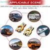 1Pair Positive Negative Battery Plates Car Universal Battery Terminal Wire Cable Clamp