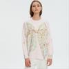 DIMANAF 2025 Women Colorful Sweaters Knitting Basic Fashion O-Neck Style Loose Pullover Sweater
