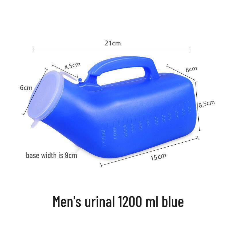 

Мужской портативный писсуар 1200 мл с крышкой - Писсуар большой вместимости для взрослых