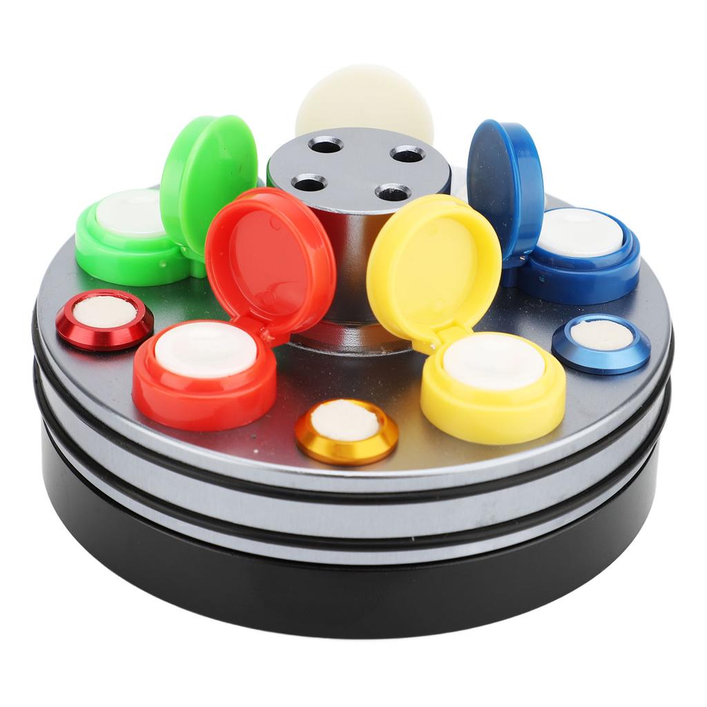 Watch Oil Dip Tool with Dust Cover 5 Dish Rotatable Repairing Tool Watch Grease Cup Holder for Watchmakers