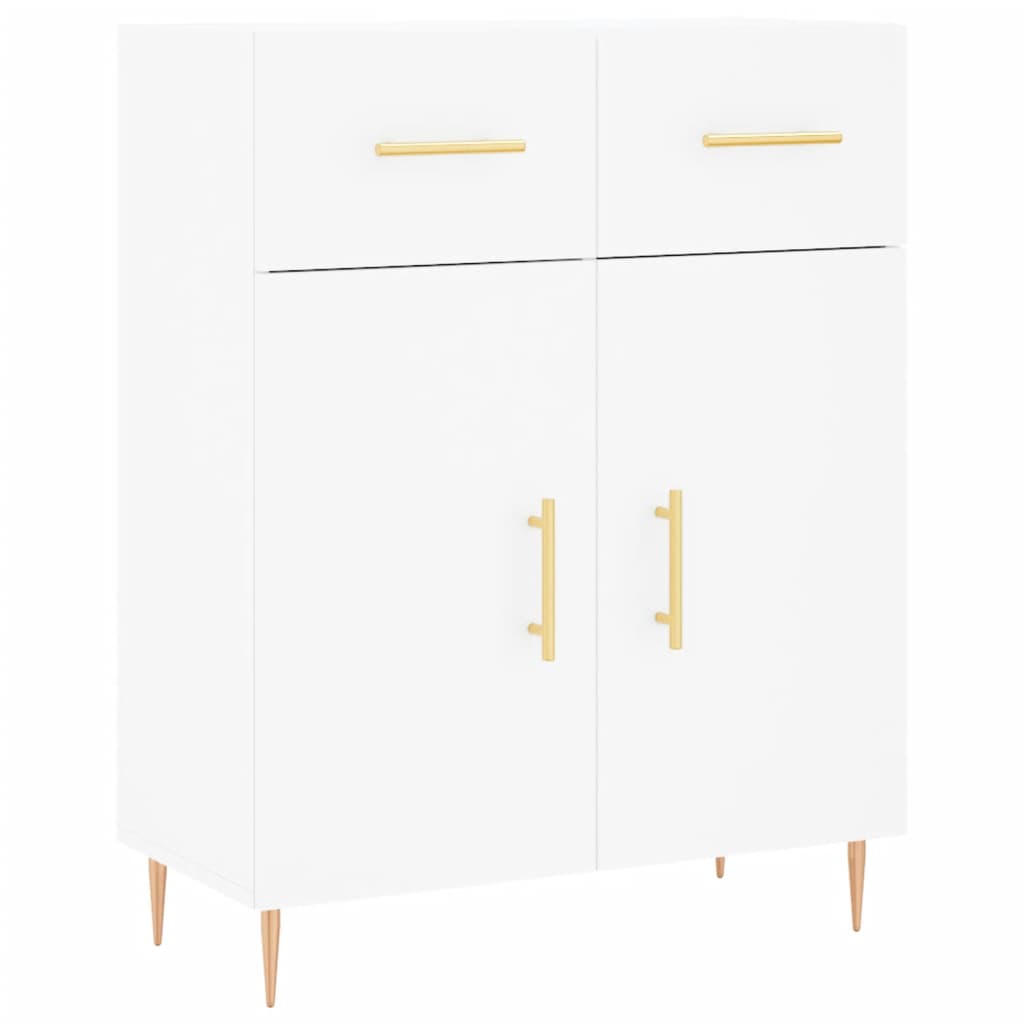 Sideboard White 69.5 x 34 x 90 cm Particleboard