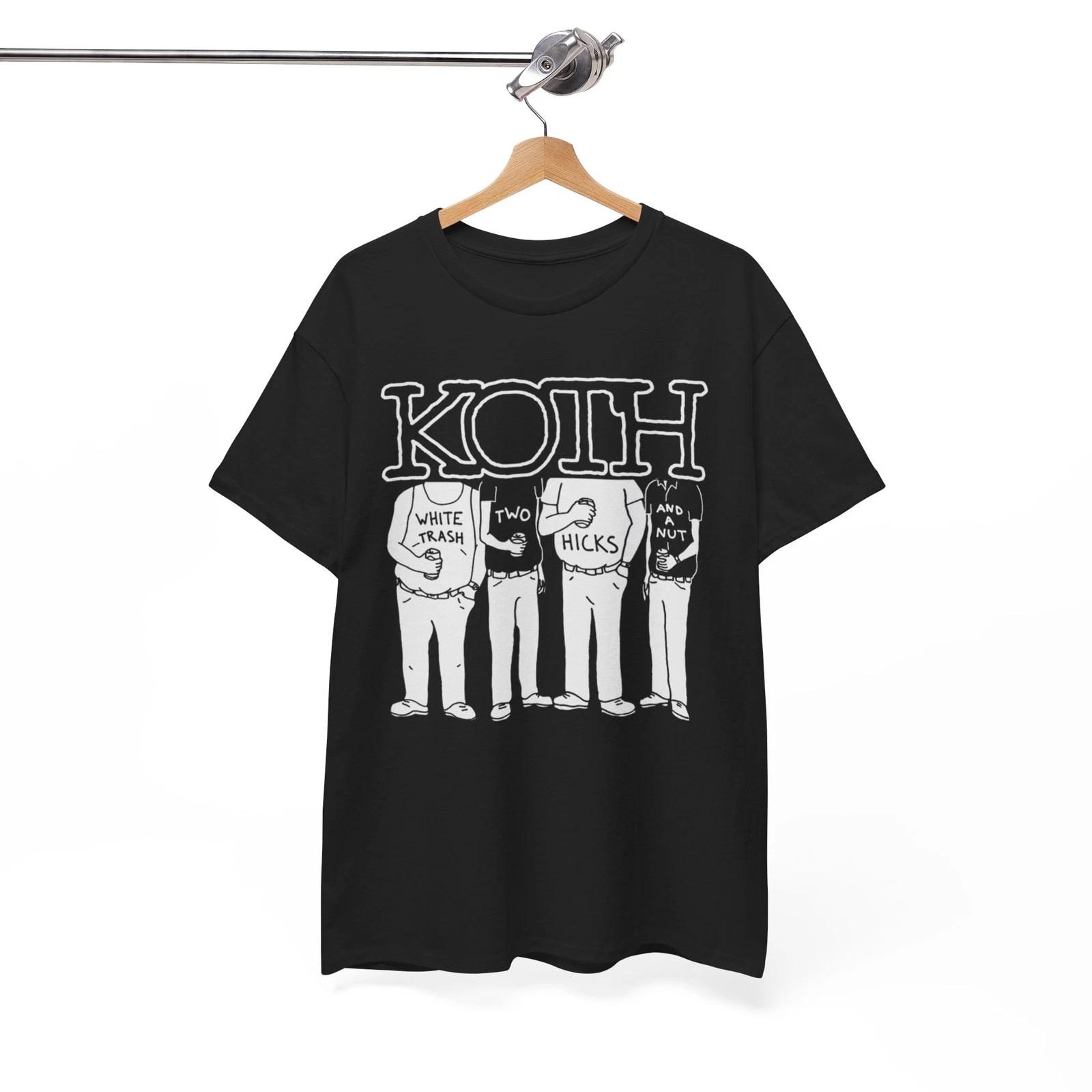 KOTH - White Trash, Two Hicks and a Nut KOTH NOF Tee Shirt, Unisex Tee L