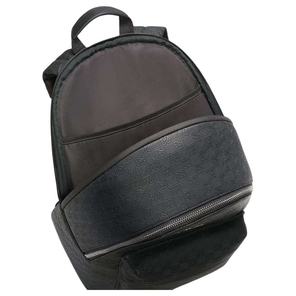 New Jordan Polyurethane Backpack Regular Unisex Black HV1621-045