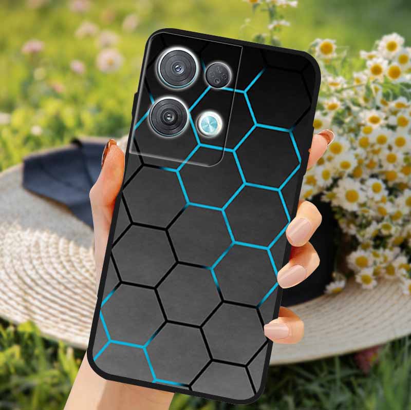 For OPPO Reno 8 Pro 5G Cases Fashion Soft Silicone TPU Shockproof Back Covers For OPPO Reno8 Pro + Plus Phone Case Protect Couqe