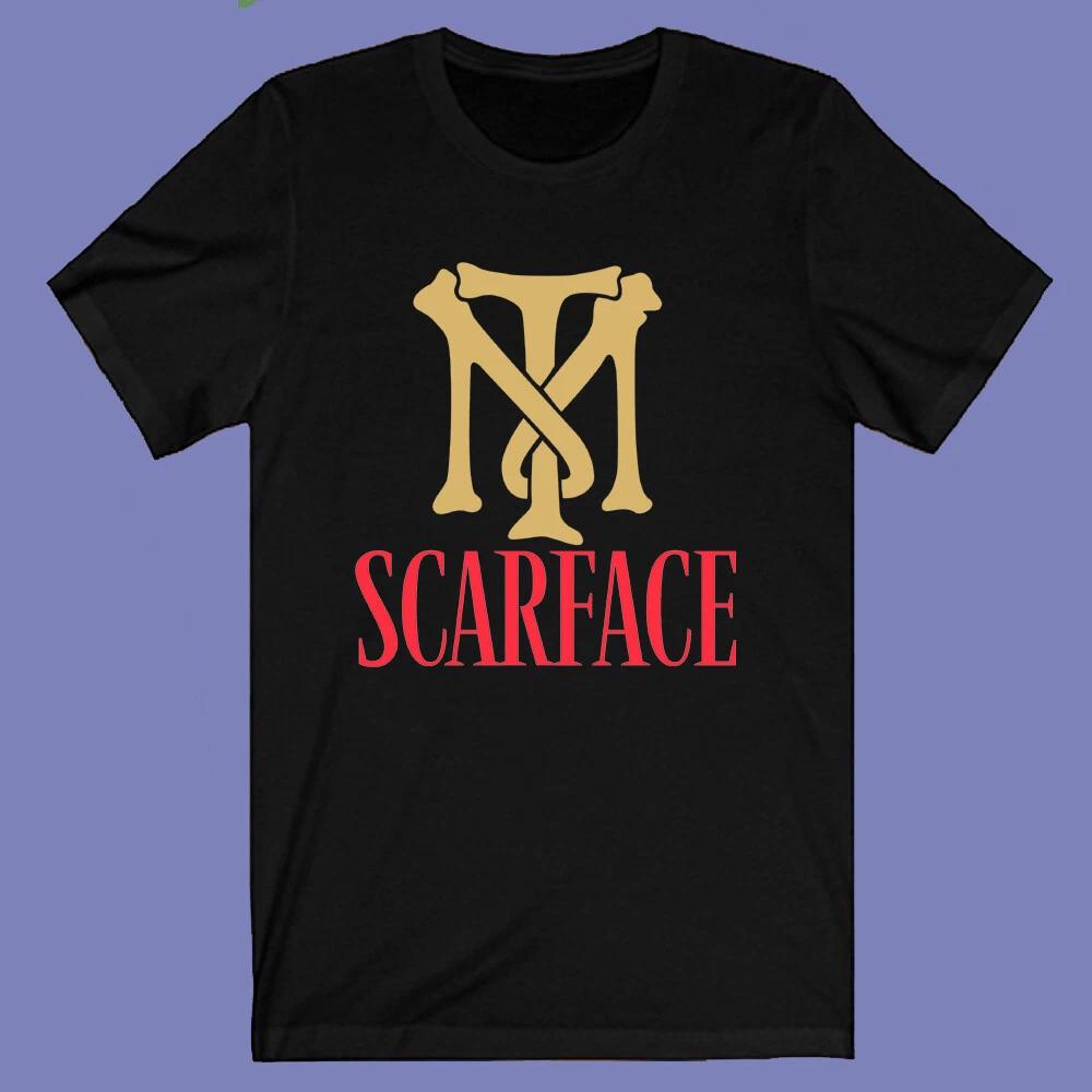 Tony Montana Scarface Famous Classic Movie Men s Black Size S-3XL XL