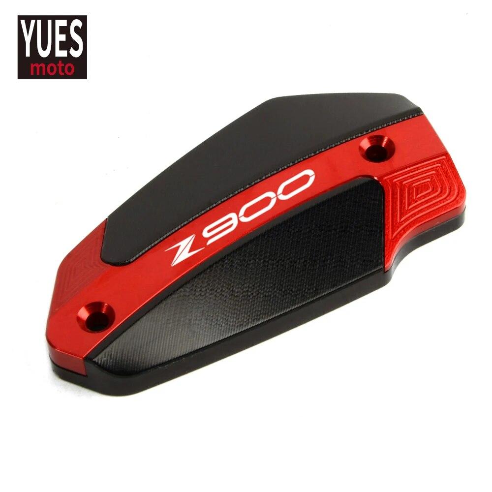 Motorcycle Accessories Front & Rear Fluid Reservoir Cover Cylinder Reservoir Brake Cap For Kawasaki Z900 Z 900 2017- 2022