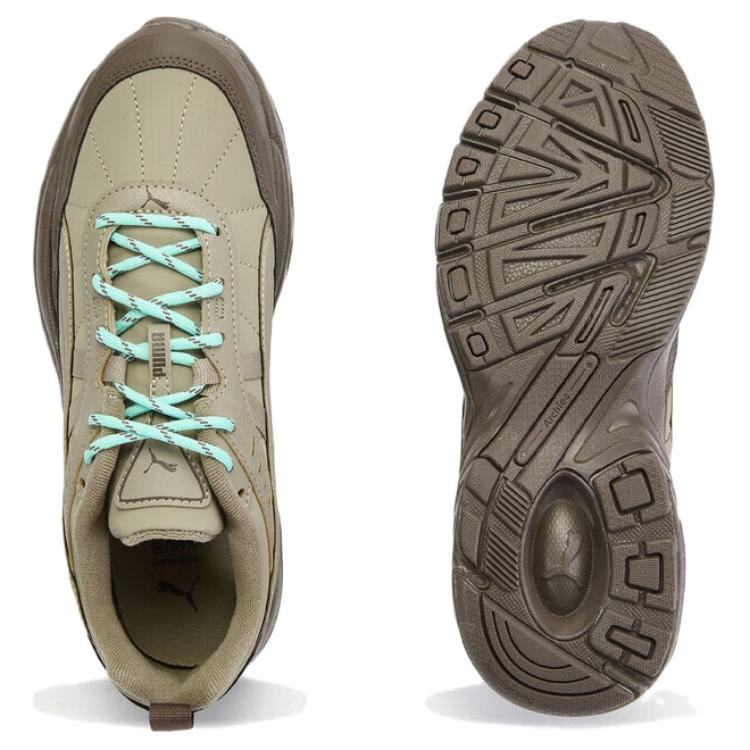 Puma Axis Ut Wt Comfortable Versatile Shock Absorbing Non-Slip Breathable Low-Top Dad Shoes Unisex sneaker Brown 40788601