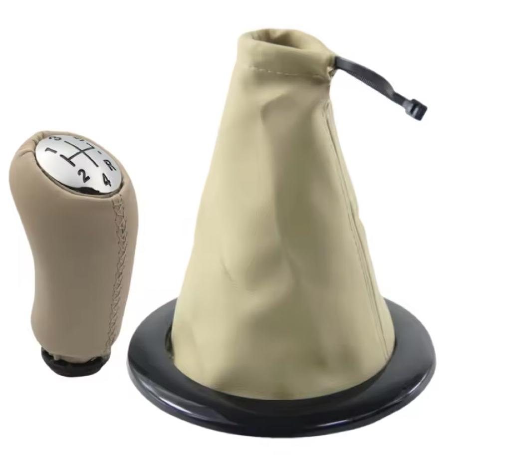 Copri pomello cambio e cuffia, Custodia leva cambio per Renault Megane MK2 Sport Tourer 2002 2003 2004 2005 2006 2007 2008 2009