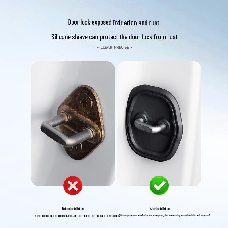 Changan UNI-K Silicone Door Lock Cover for Soundproofing and Shock Absorption