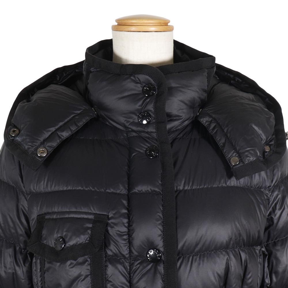 MONCLER HERMINE Down jacket F20931C51100 53048 black Nylon Women Used