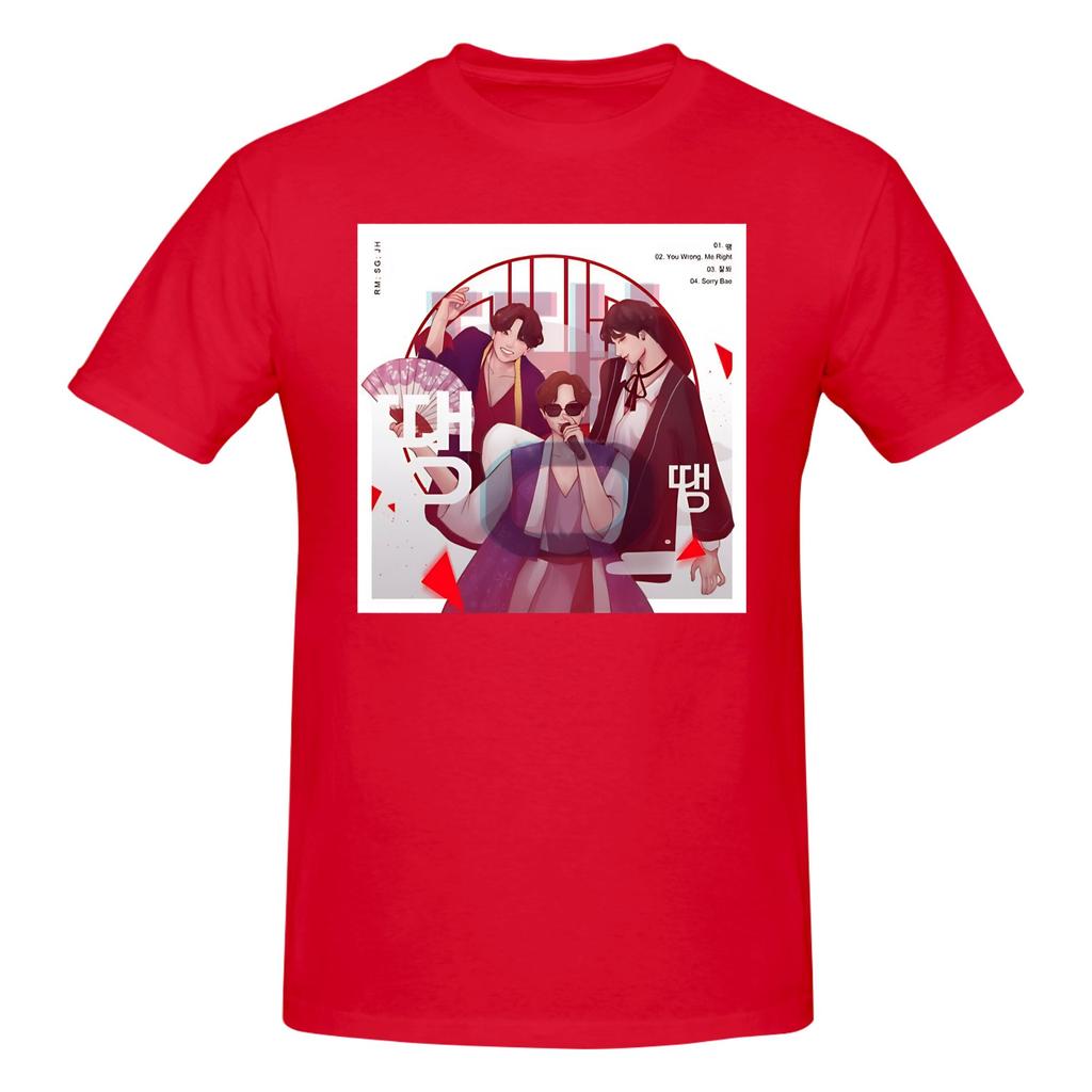 Piece Album Cover Funny Graphic Cotton TShirt Ddaeng Kpop Army Tees Tops For Unisex