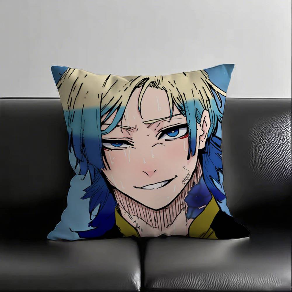 

1pc Cute M-Michael Kaiser Pillow Case Square Bedroom Sofa Leisure Comfort Cushion Car Living Room Home Decoration 16x16Inch