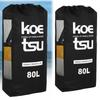 80L Paddleboard Rucksack Surfbrett Reisetasche Trage für Stand Up Paddle Board Träger Surfen Trockentaschen für SUPs Kajakfahren
