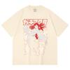 230 Gsm 100% Cotton Gachiakuta V6 Riyo Black Print Unisex Heavy Cotton T Shirt