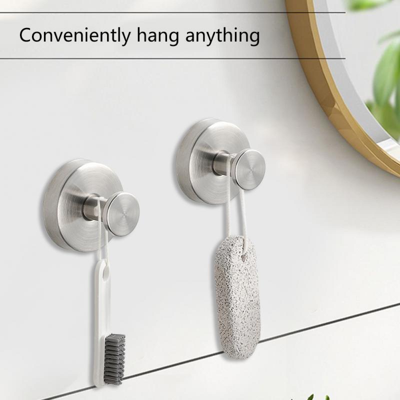 1/2/3 Pacote de ganchos magnéticos fortes para pendurar casacos e bolsas, ganchos magnéticos para serviços pesados, ganchos magnéticos de terras raras de neodímio N52