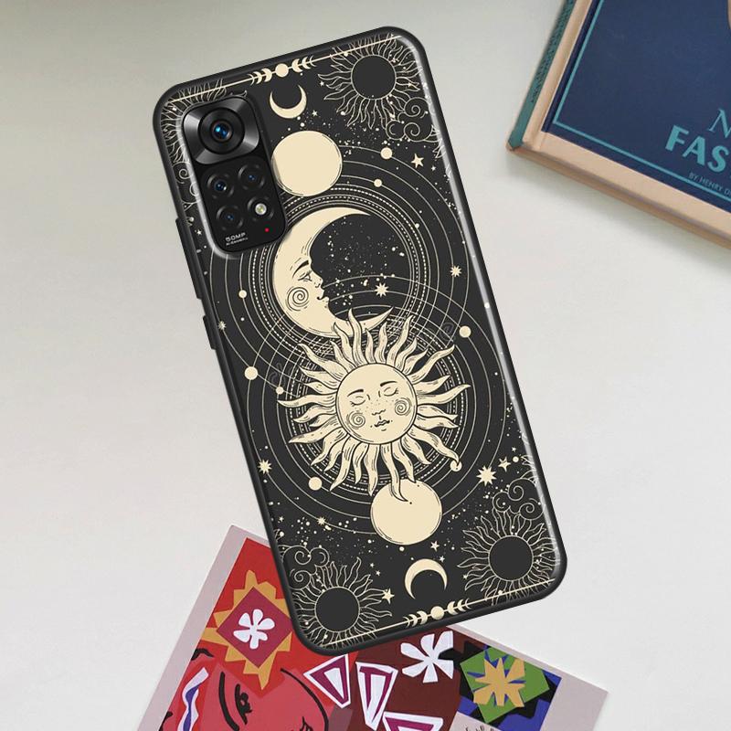 Witches Moon Tarot Case For Xiaomi Redmi Note 14 Pro 13 12 11 10 15 Pro Plus Redmi 15C 13C 12C 10C 14C 15 Cover