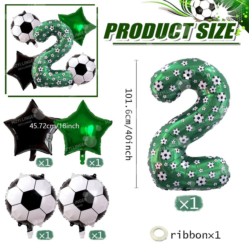 Soccer Balloon Kit |football Theme Birthday Decor For Birthday Party Supplies, Football Party Balloon, Sports Theme Party Favors