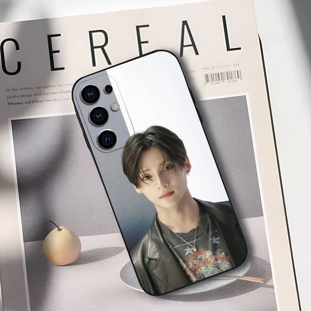 

L-Lee S-Sang W-Won Boys II Planet Phone Case For Samsung S25,S24,S21,S22,S23,S30,Ultra,S20,Plus,Soft Silicone Black Cover Samsung S25Plus