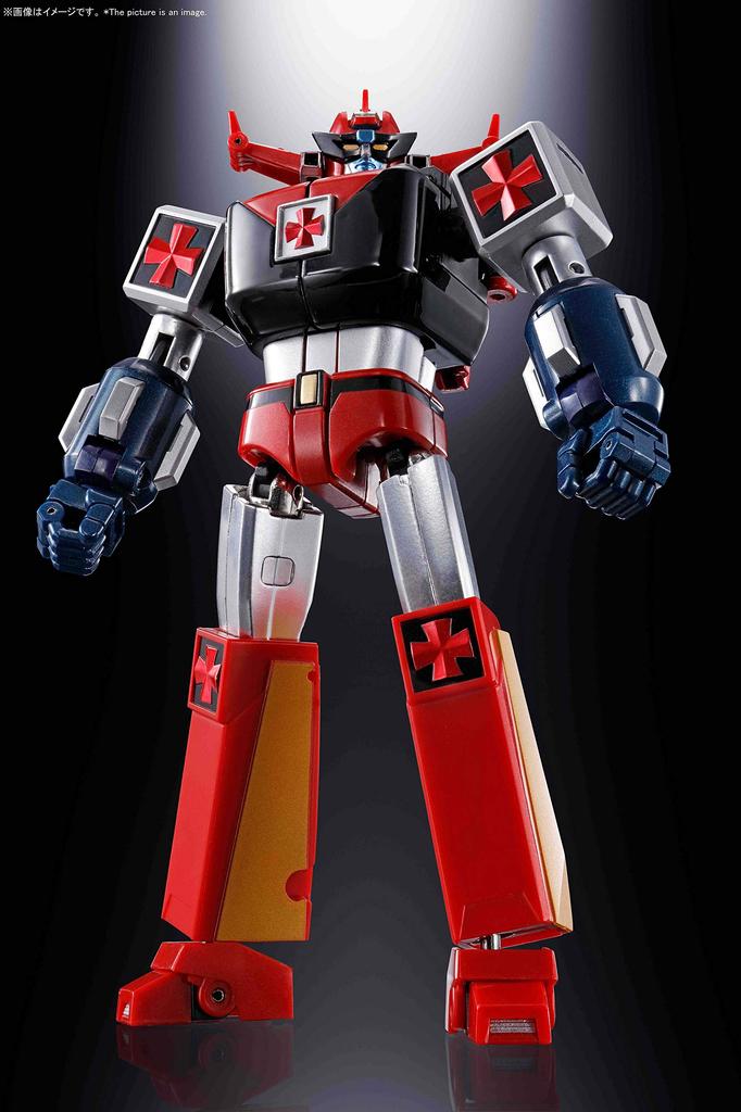 TAMASHII NATIONS Chogokin Damashii Robô do Futuro Daltanius 270mm ABS PVC Figura de Ação Pintada GX-59R Aprox.. Fundido & &