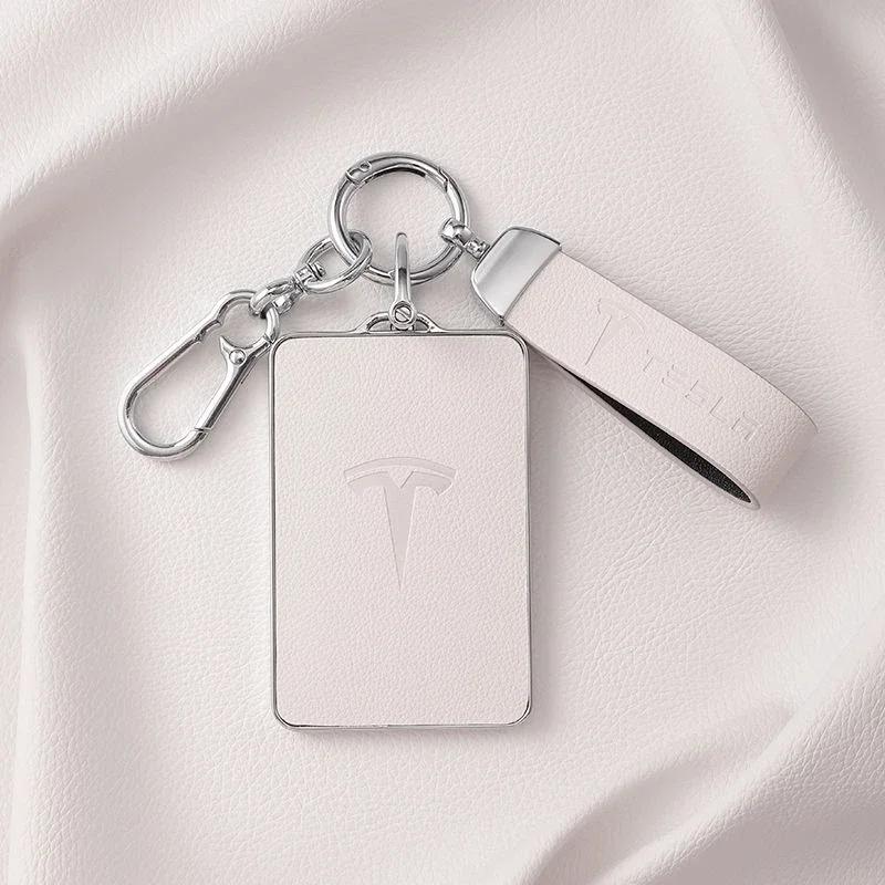 Adesivo de Carro 2025 Quente TPU Carro Cartão NFC Chaveiro Capa Protetora Suporte Concha para Tesla Model 3 S X Y Acesso Sem Chave Acessório