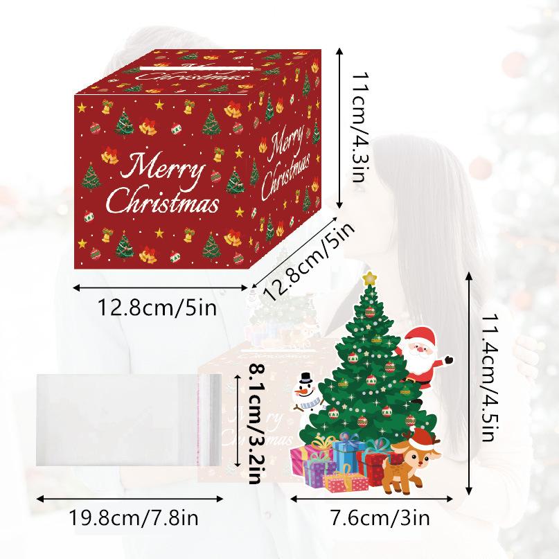 New Products, Red Christmas Cash Box, Christmas Party Decoration, Birthday Party Supplies, Cash Gift Box