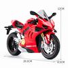 1:10 Sheka Di Racing Motorcycle Model with Sound, Light, and Shock Absorption Features