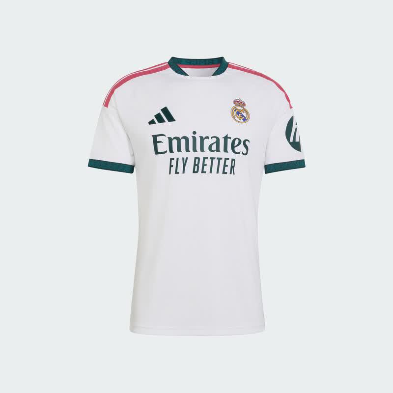 adidas Herren Real Madrid Heim-Fanversion Schnelltrocknendes Fußballtrikot