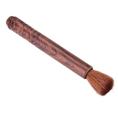 Outil d'entretien pour violon en bois massif Brosse à colophane Brosse de nettoyage pour instrument de musique (bois de rose)