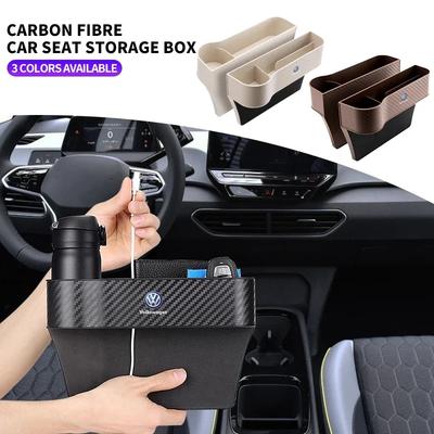 Car Seat Crevice Gaps Storage Box Seat Organizer Car Storag Box For Volkswagen Polo Passat B5 B6 B7 T4 T5 4 5 6 Tiguan Jetta Gol