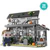 Non-Toxic Horror Movie Halloween- Figure & House Building Blocks Kitscollectible Decoration Building Toycreative Building Toy780 Pcs