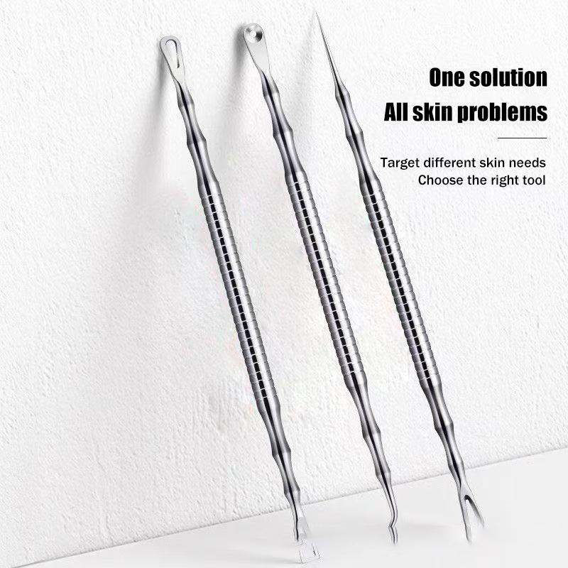 New Acne Blackhead Removal Needles Pimples Blackhead Clip Tweezers Beauty Artifact Blemish Extractor Remover Needle Tool