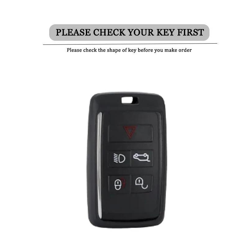 Zinc Alloy Car Remote Key Case for Land Rover Range Rover Sport Velar Evoque Freelander2 Discovery Jaguar XF XJ XJL XE