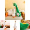 Creative Dragon Palace Inspired Plush Pillow Perfect For Snuggling Long Neck Goose