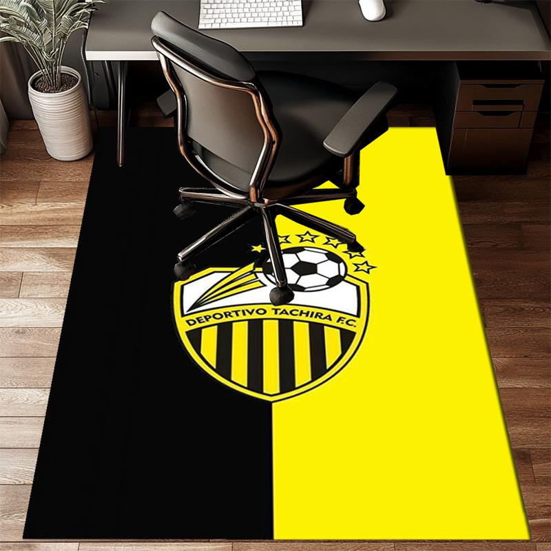 Deportivo Tachira Fc Crest Rug Game Carpet, Floor Mat for Bedroom Living Room Entryway Rug, Home Decor Idea Gift for Christmas birthday