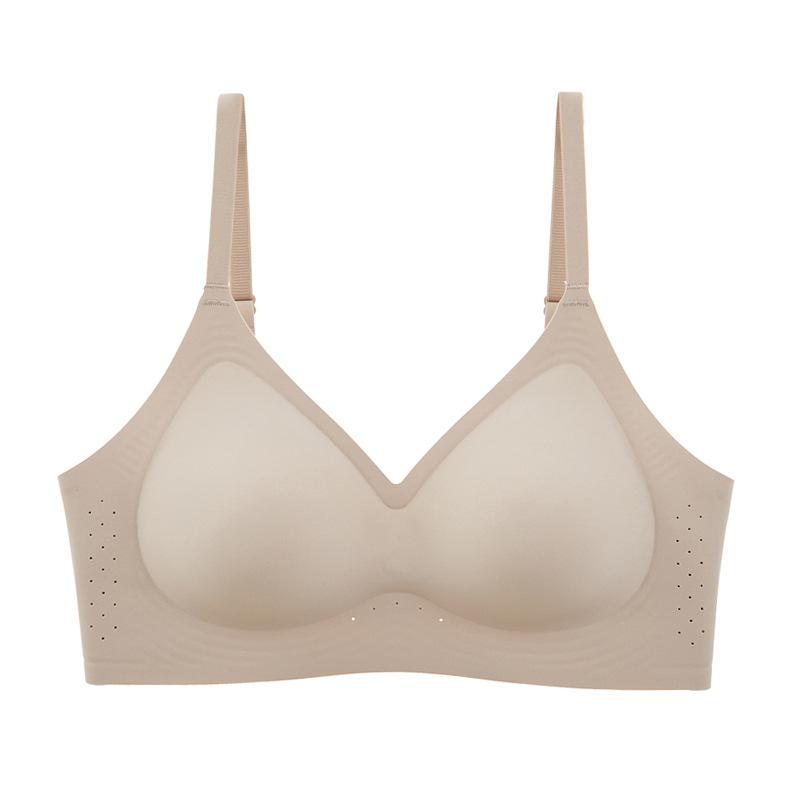 Dámská push-up podprsenka S, silná, vyztužená košíček, bezešvá, bez kostic, pro malý poprsí