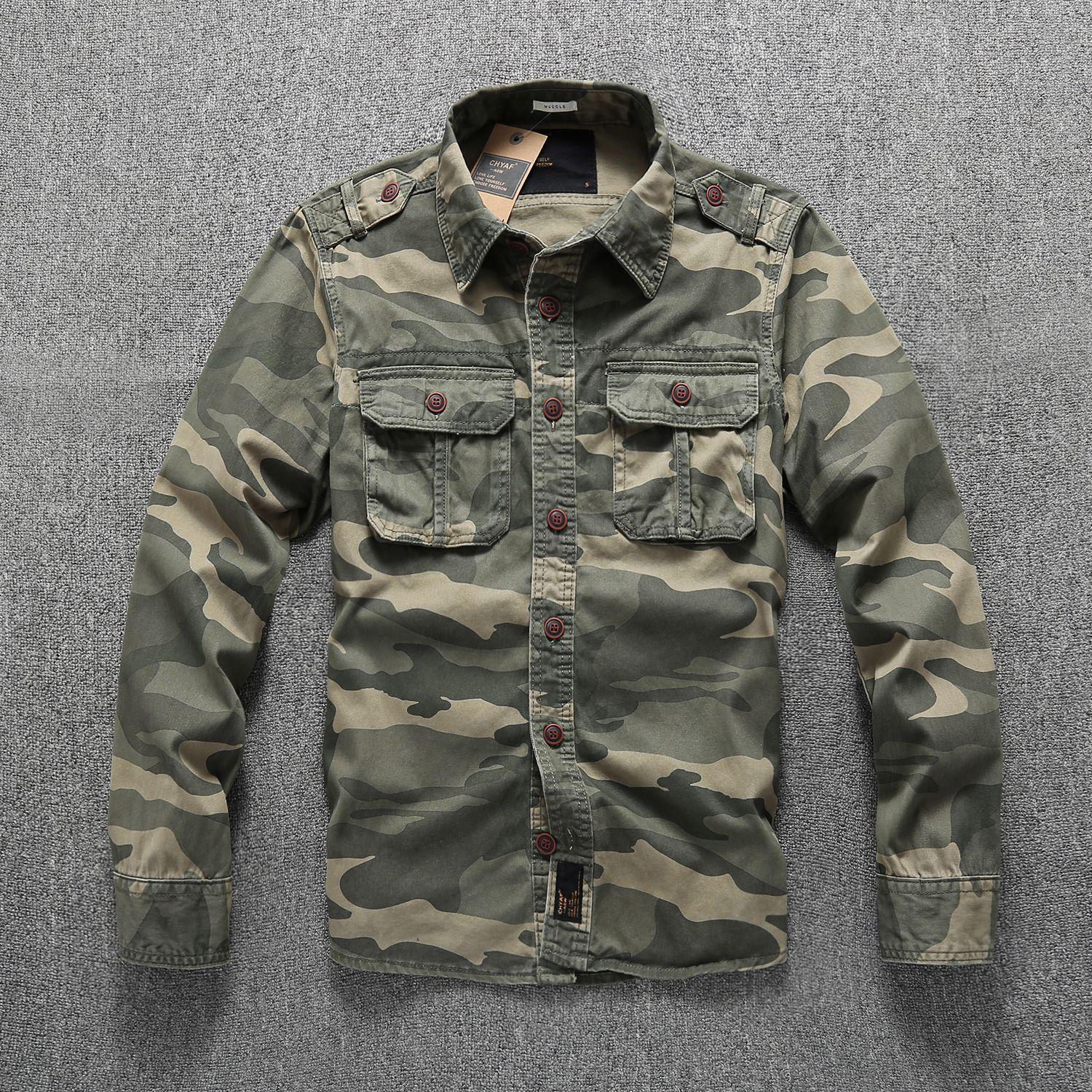 

New Men s Casual Camouflage Cotton Jacket - Stylish & Comfortable for Youth M