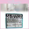 Contemporary Polyester Bathroom Accessories Set With Shower Curtain And Floor Mat For House Renovation
