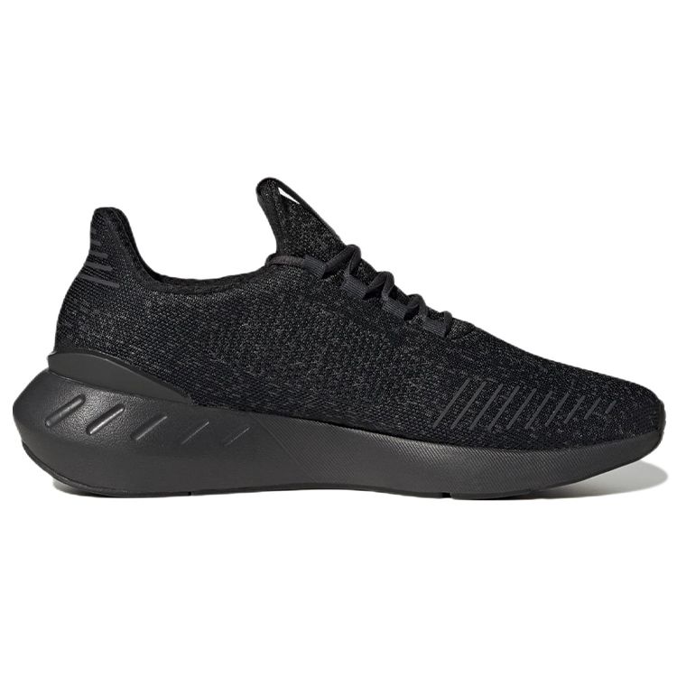 Adidas Originals Swift Run 22 Comfortable Versatile Breathable Durable Shock Absorbing Low Top Casual Running Shoes Unisex Sneakers Black GY1940