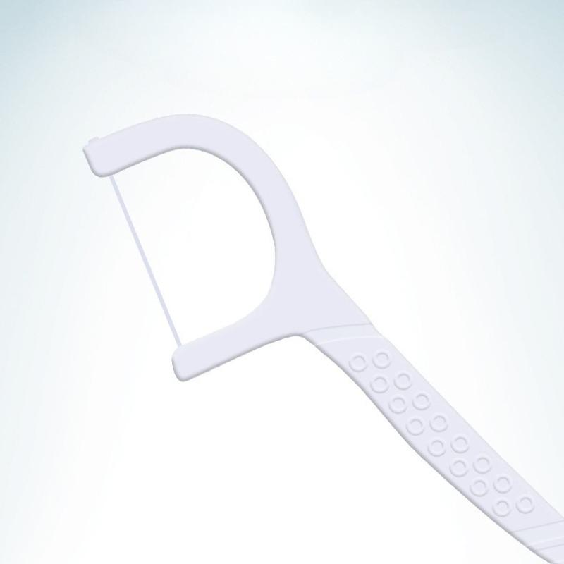 100Pcs Disposable Dental FlossCleaning Tooth Stick Floss Pick Interdental Brush Flosser For Oral Cleaning