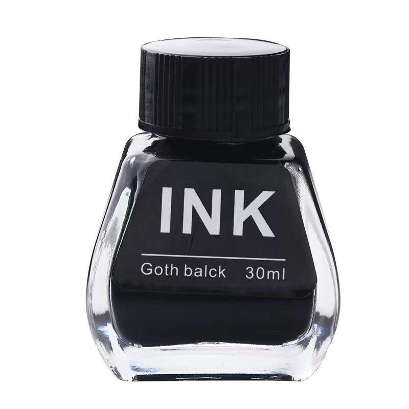 30ml Individually Packaged Ink for Soft Brush & Fountain Pens, Non-Carbon, Smooth Flow