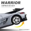 1:36-Zoll-Jesko-Supercar-Modellspielzeug aus Metallguss mit Licht, Musik und Rückziehmechanismus – ein tolles Geschenk für Jungen!