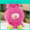 Sevimli Uzun Tüylü Peluş Canavar Bebek Yaratıcı Peluş Oyuncak Kızlar İçin Doğum Günü Hediyesi
