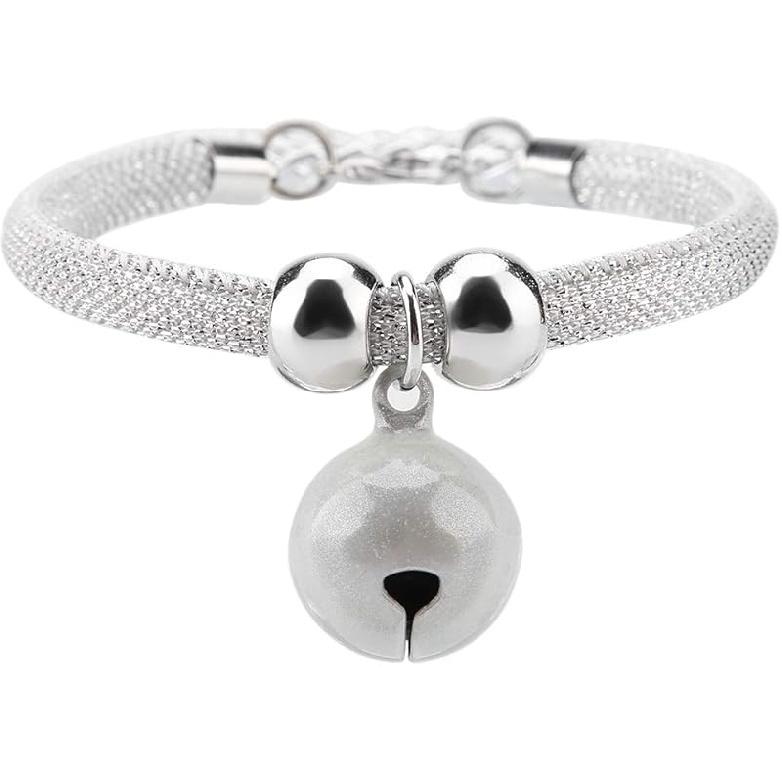 Japanese Pets Cat Collar Adjustable Kitty Kitten Necktie Nylon Necklace Grooming Accessories Pet Supplies with Bell Extension Chain for Wedding Party