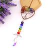 Natural Crushed Stone Tree of Life Crystal Pendant & Sun Catcher Christmas Decoration T131