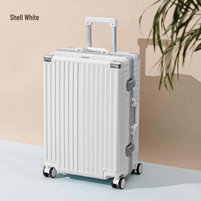 24-Inch Multifunctional Suitcase with Universal Wheels and New Lock System