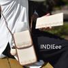 Indy Slim Long Wallet for Genuine Slim Bill Travel Genuine Leather Stylish Wallet Women, Slim, Lightweight, Leather, Ultra-Thin, Wallet, Compartment,