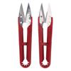 12pcs U Shaped Scissors Professional Stainless Steel Threading Scissors for Needlework Craft Art Work Manual Handicraft   Tool