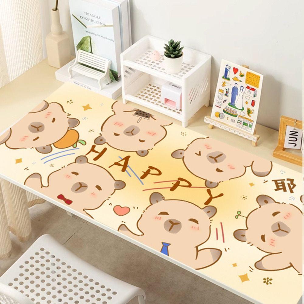 Capybara Desk Pad Cartoon Keyboard Mice Mat New Mouse Pad
